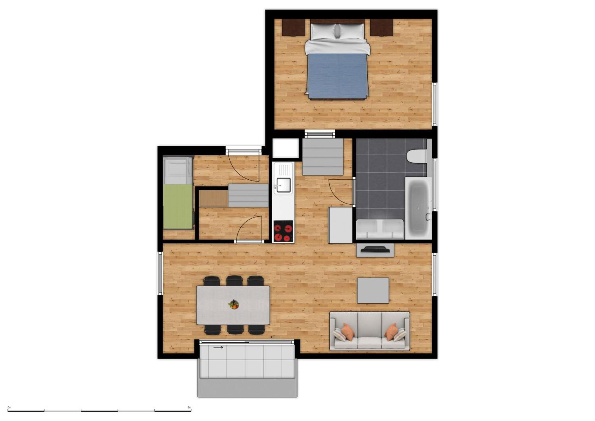 Holiday Suites Westende - 미들케르케 객실 사진